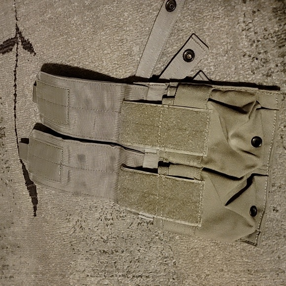 Pistol Magazine Pouch (Holds 2) Blk Galati Gear - Picture 2 of 4